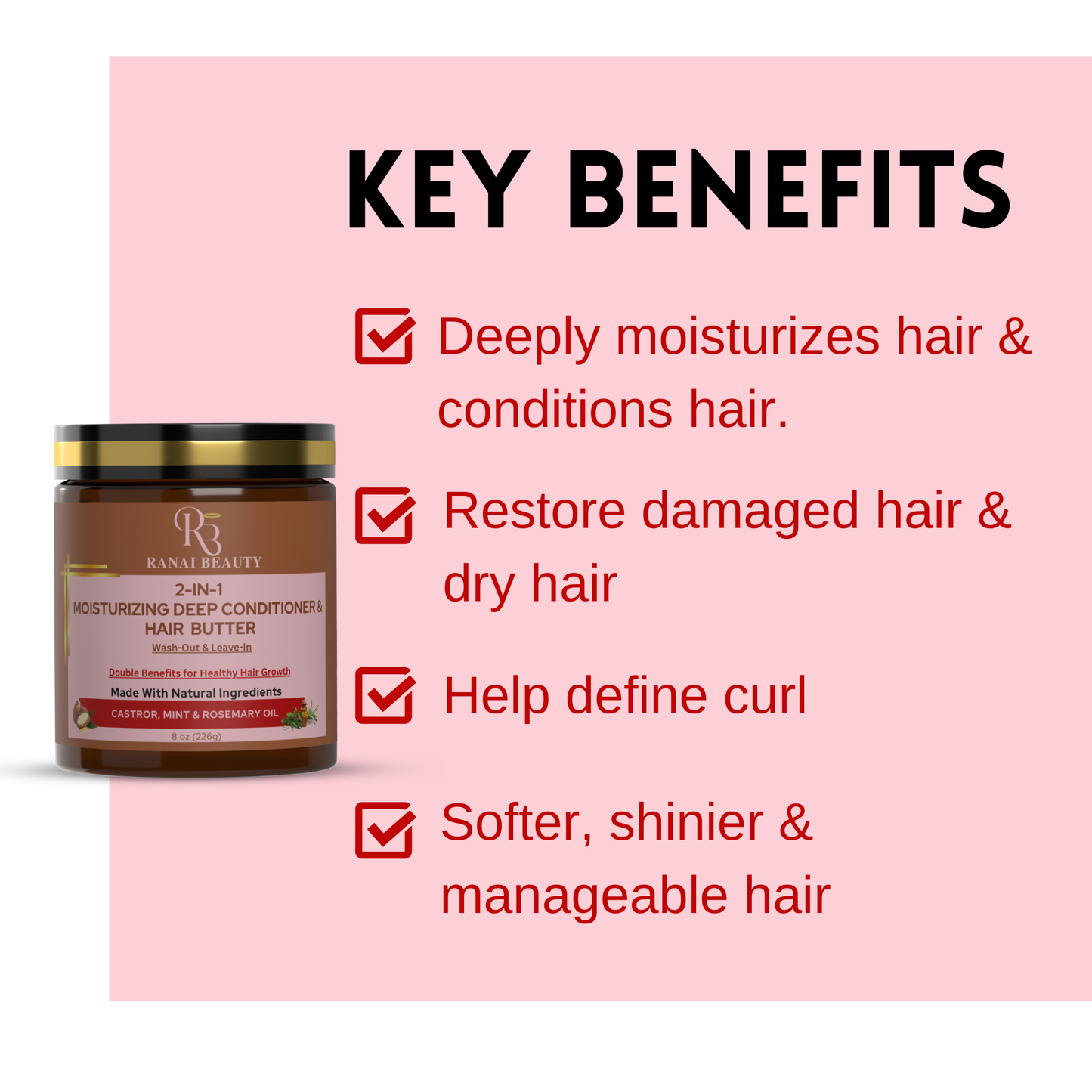 2-In-1 Moisturizing Deep Conditioner & Hair Butter
