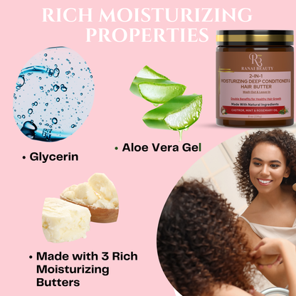 2-In-1 Moisturizing Deep Conditioner & Hair Butter