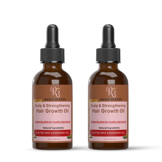 2 Scalp & Strengthening Hair Growth Oils