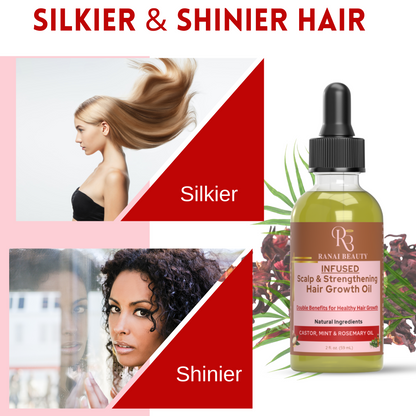 INFUSED Scalp & Strengthening Hair Growth Oil