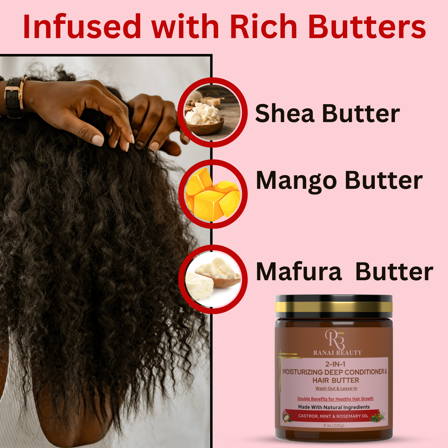 2-In-1 Moisturizing Deep Conditioner & Hair Butter