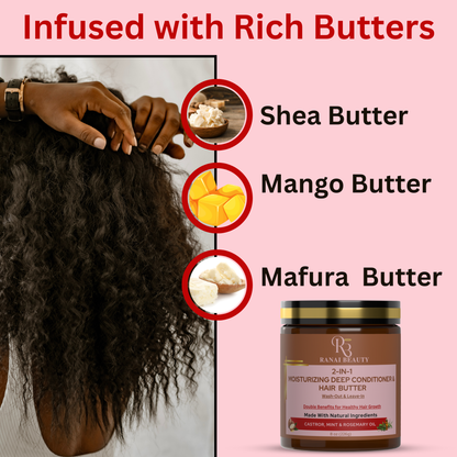 2-In-1 Moisturizing Deep Conditioner & Hair Butter