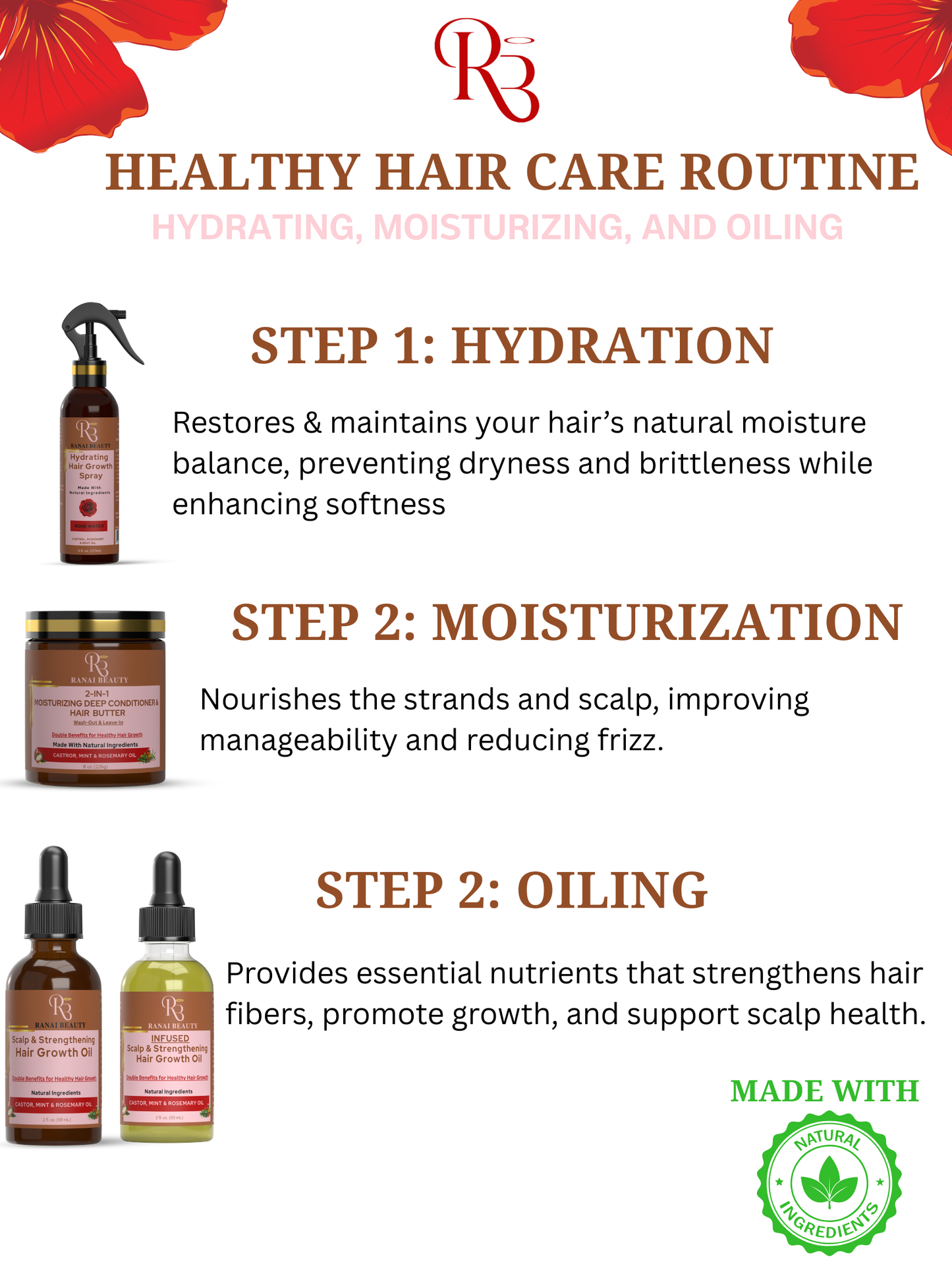 Hydrating Hair Growth Spray