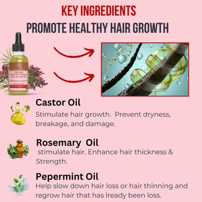 INFUSED Scalp & Strengthening Hair Growth Oil